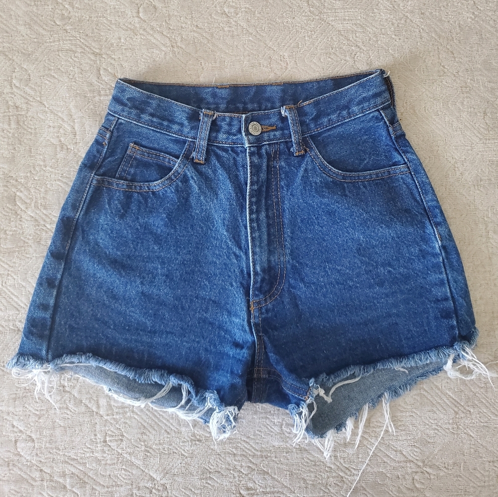 John Galt high rise cut off denim short by Brandy Melville